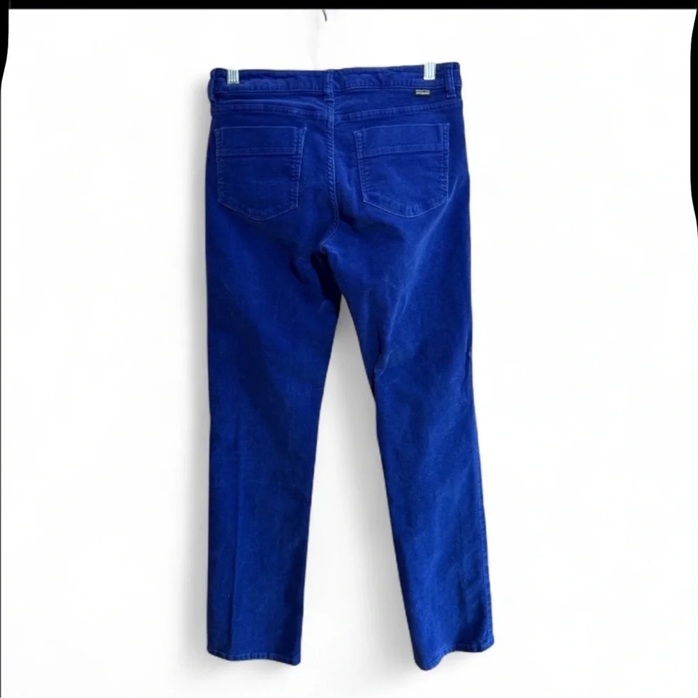Patagonia Women's Vibrant Blue Straight Leg Jeans corduroy size 27